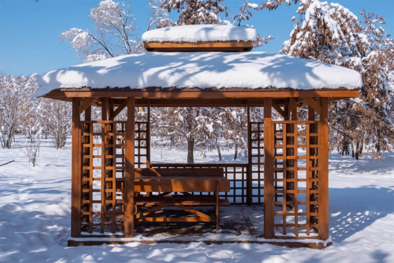 Hardtop Pavillon winterfest