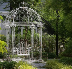 Rost zu verhindern beim Pavillon aus Metall