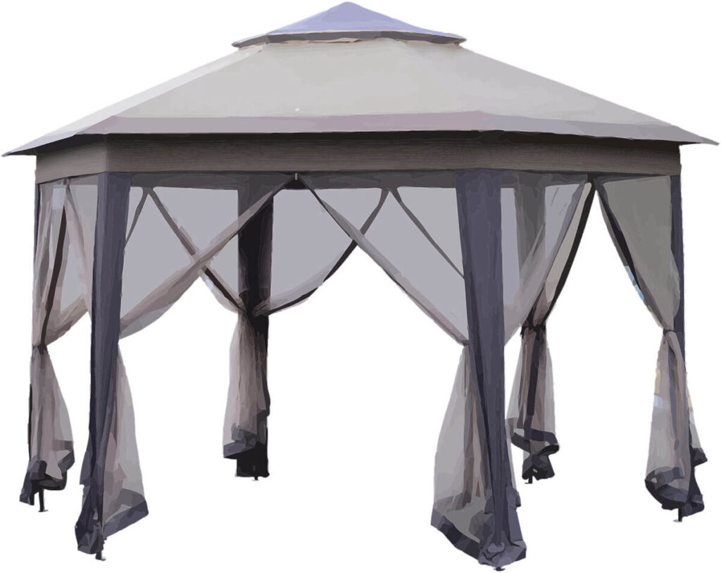 Welche Pavillon Größen gibt es